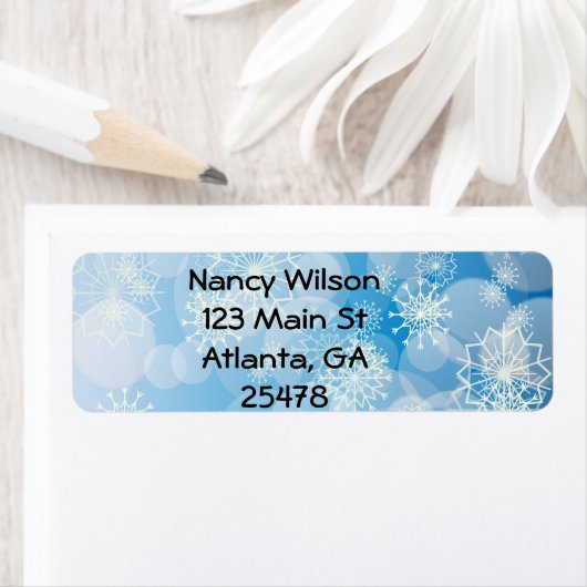 Snowflake background (Insitu)