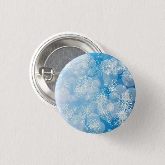 Snowflake background button (Vorne & Hinten)