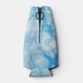 Snowflake background flaschenkühler (Rückseite)