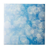 Snowflake background fliese (Vorderseite)