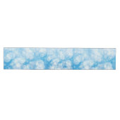 Snowflake background mittelgroßer tischläufer (Horizontal)