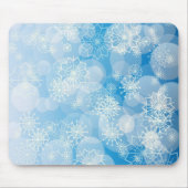 Snowflake background mousepad (Vorne)