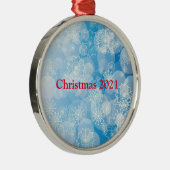Snowflake background ornament aus metall (Rechts)