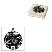 Snowflake Bauble Gummistempel (Stempel)