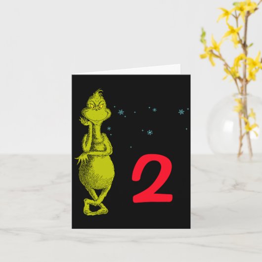 Snowflake Birthday Baby  Karte (Gelbe Blume)