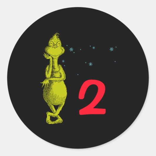 Snowflake Birthday Baby  Runder Aufkleber (Vorderseite)