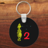 Snowflake Birthday Baby Schlüsselanhänger (Vorderseite)