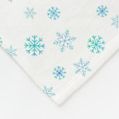 Snowflake Blanket Fleecedecke (Ecke)