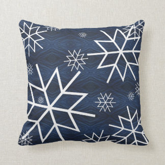 Snowflake Blau & Weiß Weihnachtsdekoration Kissen