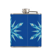 Snowflake Bling Flachmann (Rückseite)