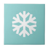 Snowflake blue fliese (Vorderseite)