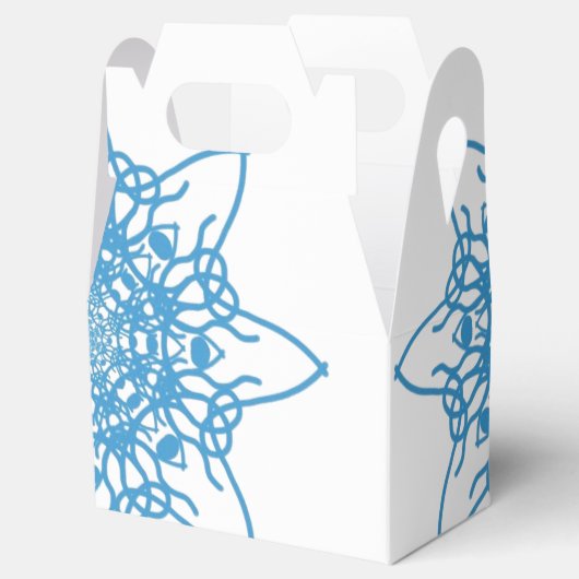 Snowflake Blue Geschenkschachtel (Geöffnet)