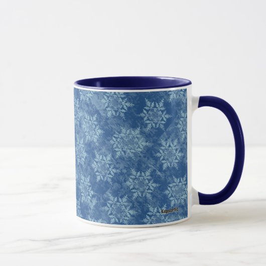 SnOwFlAkE BlUe Tasse (Rechts)