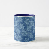 SnOwFlAkE BlUe Tasse (Zentrum)