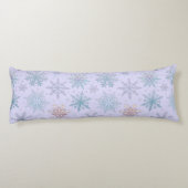 "Snowflake Body Pillow" Seitenschläferkissen (Rückseite)