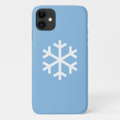 Snowflake Christmas Blue iPhone 11 Fall Case-Mate iPhone Hülle (Rückseite)