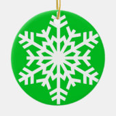 Snowflake Christmas Ornament (Vorne)