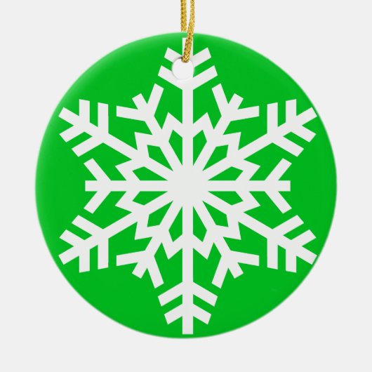 Snowflake Christmas Ornament (Vorne)