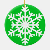 Snowflake Christmas Ornament (Hinten)