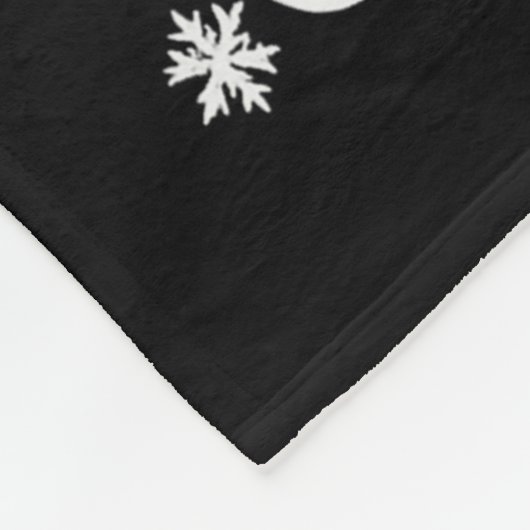 Snowflake Christmas Teacher Student Cute Rainbow L Fleecedecke (Ecke)