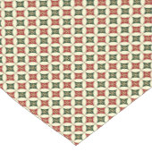 Snowflake Circles-2-14x72 COTTON TABLE RUNNER Kurzer Tischläufer (Ecke)