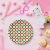 Snowflake Circles-2-PAPER-TELLER Pappteller (Party)
