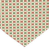 Snowflake Circles-3-14x72 COTTON TABLE RUNNER Kurzer Tischläufer (Ecke)