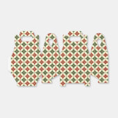 Snowflake Circles-4-GASTGESCHENK BOX, gable Geschenkschachtel (Ungefaltet)