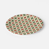 Snowflake Circles 4-PAPER-TELLER Pappteller (Schrägansicht)