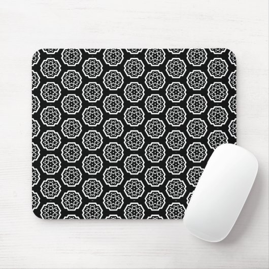 Snowflake Constellation v2 Mousepad (Mit Mouse)