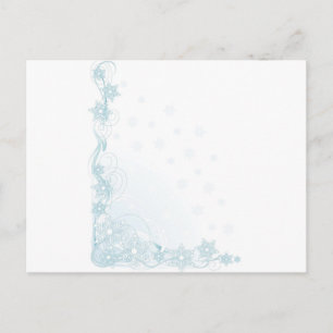 Snowflake Corner Postkarte