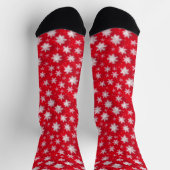 Snowflake Cozies Socken (Oben)