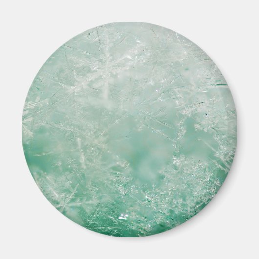 Snowflake Crystals Magnet (Vorne)