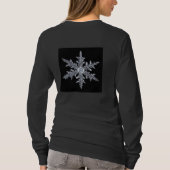 SNOWFLAKE Damen Langarm T-Shirt (Rückseite)