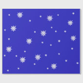 Snowflake Dance Pattern Geschenkpapier (Flach)