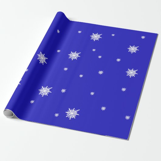 Snowflake Dance Pattern Geschenkpapier (Ungerollt)