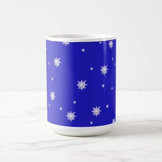 Snowflake Dance Pattern Kaffeetasse (Mittel)