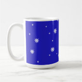 Snowflake Dance Pattern Kaffeetasse (Links)