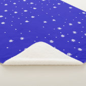 Snowflake Dance Pattern Sherpadecke (3/4)