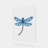 Snowflake Dragonfly Spirit Acrylschild (Winkel)