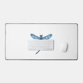 Snowflake Dragonfly Spirit Schreibtischunterlage (Tastatur & Maus)