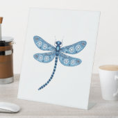 Snowflake Dragonfly Spirit Sockelschild (In Situ)