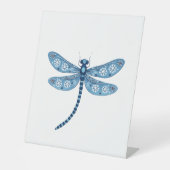 Snowflake Dragonfly Spirit Sockelschild (Vorderseite)