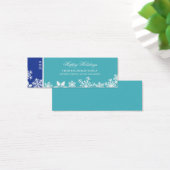 Snowflake Edge Holiday-Geschenk-Tag (Schreibtisch)