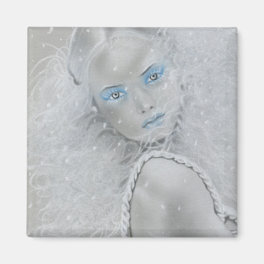 Snowflake Fairy Magnet (Vorne)