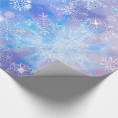 Snowflake Fantasy Geschenkpapier (Ecke)