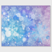 Snowflake Fantasy Geschenkpapier (Flach)