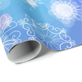 Snowflake Fantasy Geschenkpapier (Rolleneckpunkt)