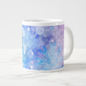 Snowflake Fantasy Jumbo-Tasse (Vorderseite Rechts)