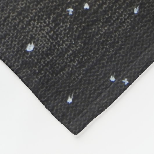 Snowflake Fleece Blanket (Ecke)